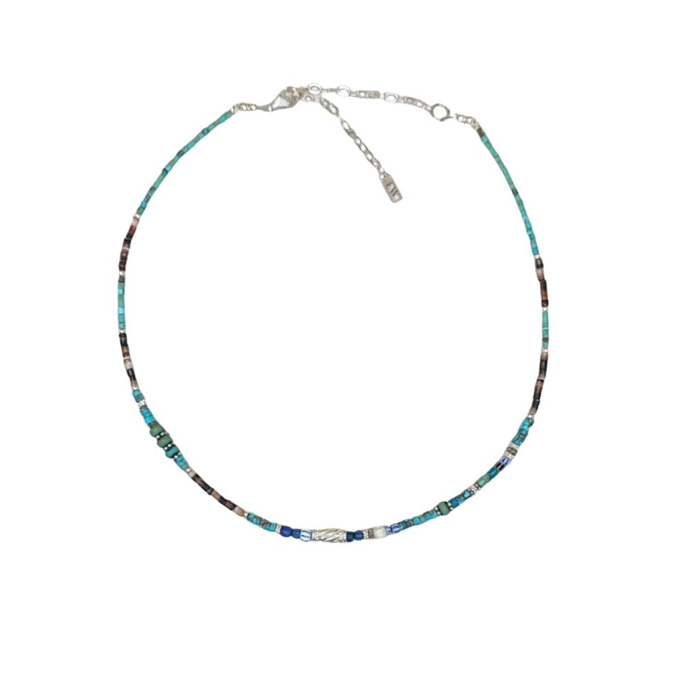 Ty Turquosie & Sterling Necklace